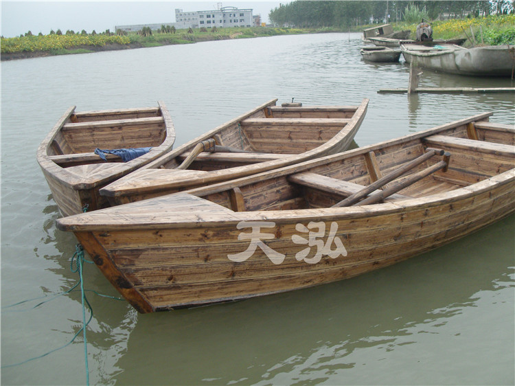 一头尖木船th019
