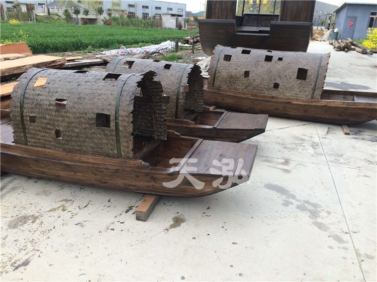 景观乌篷船th029