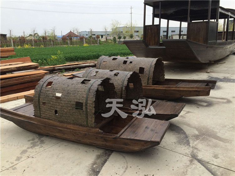 景观乌篷船th029