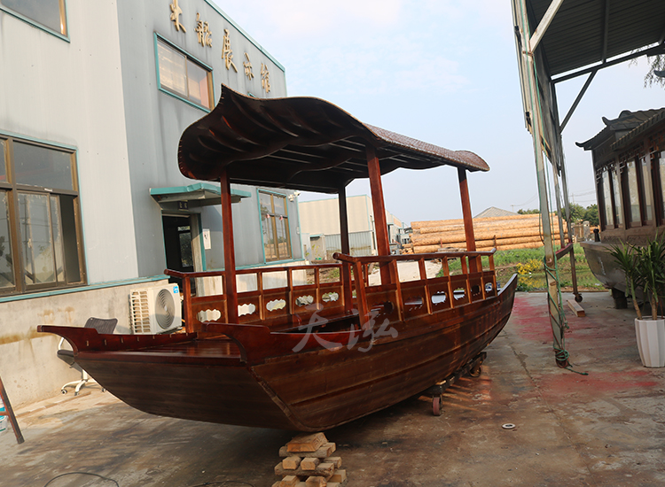 小餐饮船 龟篷船 th029