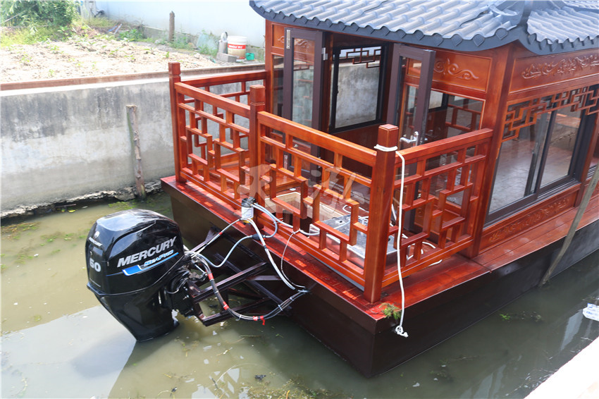 12米画舫带雅马哈